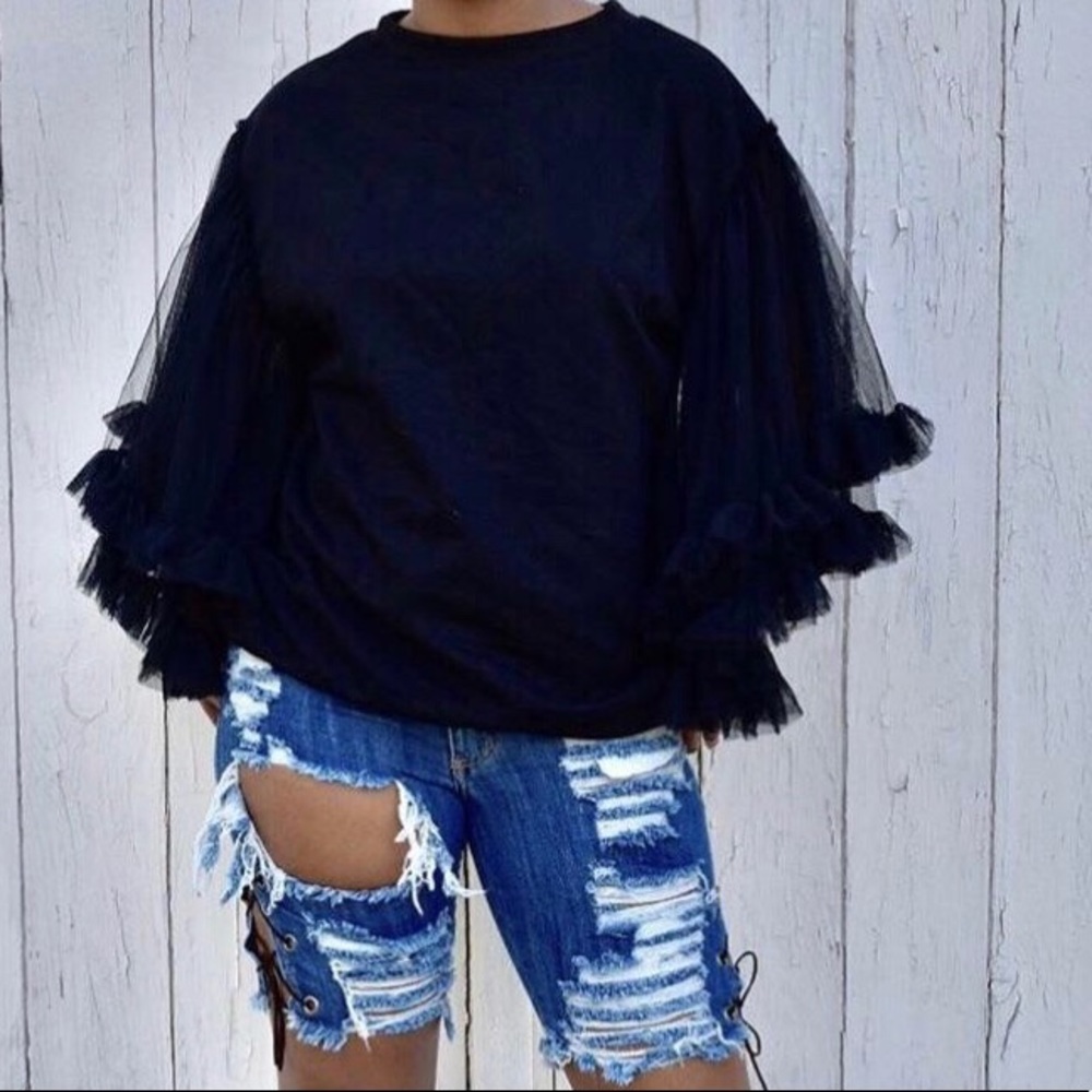 High Waist Bermuda Shorts